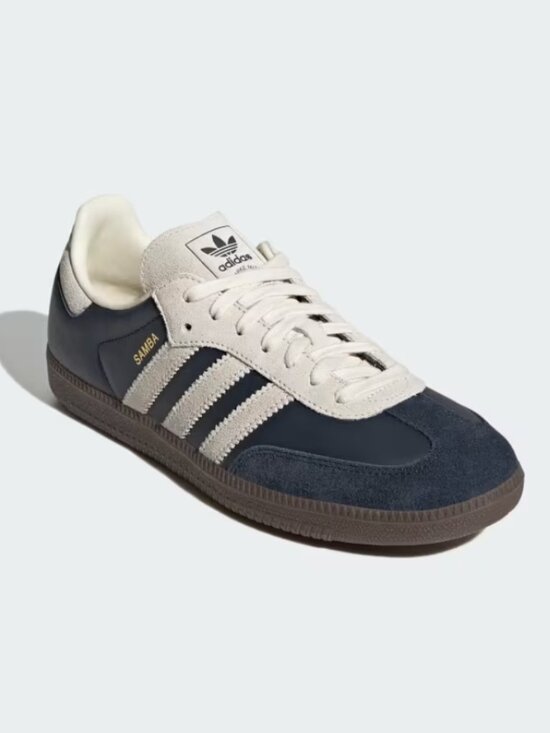 adidas Other - Adidas Samba OG Shoes Aurora Ink / Cream White / Gum Size 9